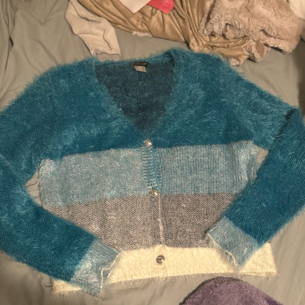 Never worn blue cardigan